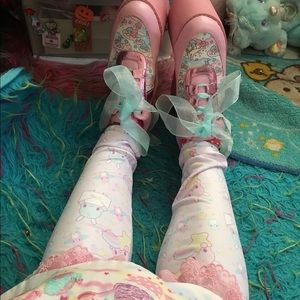 Kawaii Goods Shooting Star Bunny leggings 5x